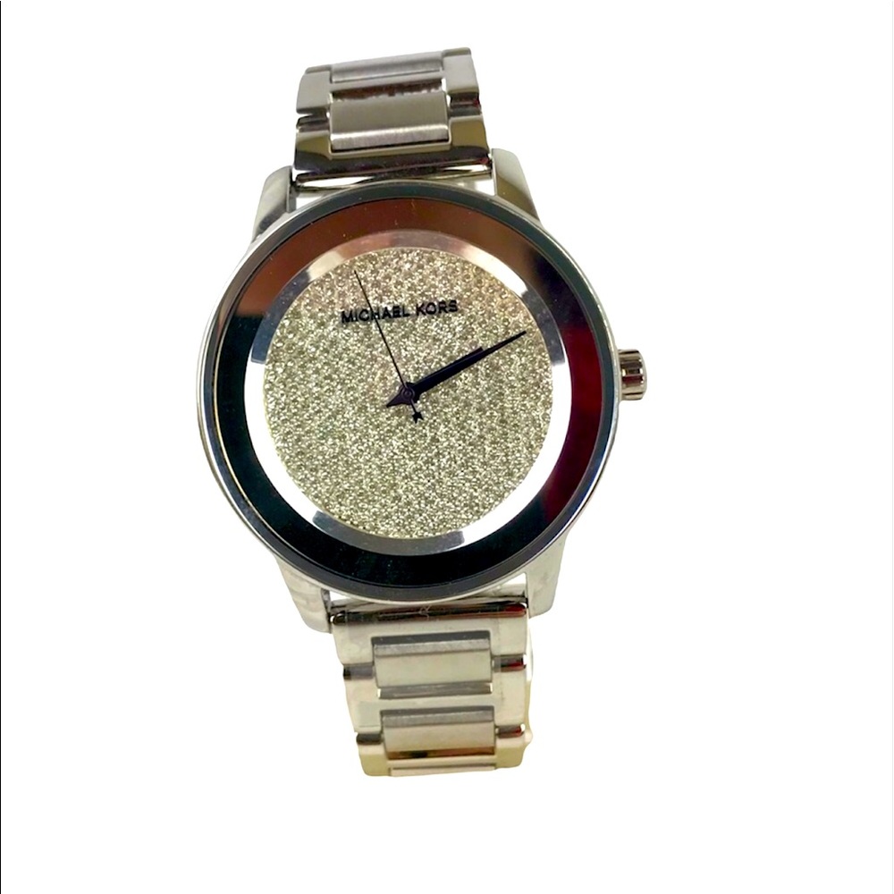 😍KINLEY PAVÉ SILVER-TONE WATCH😍